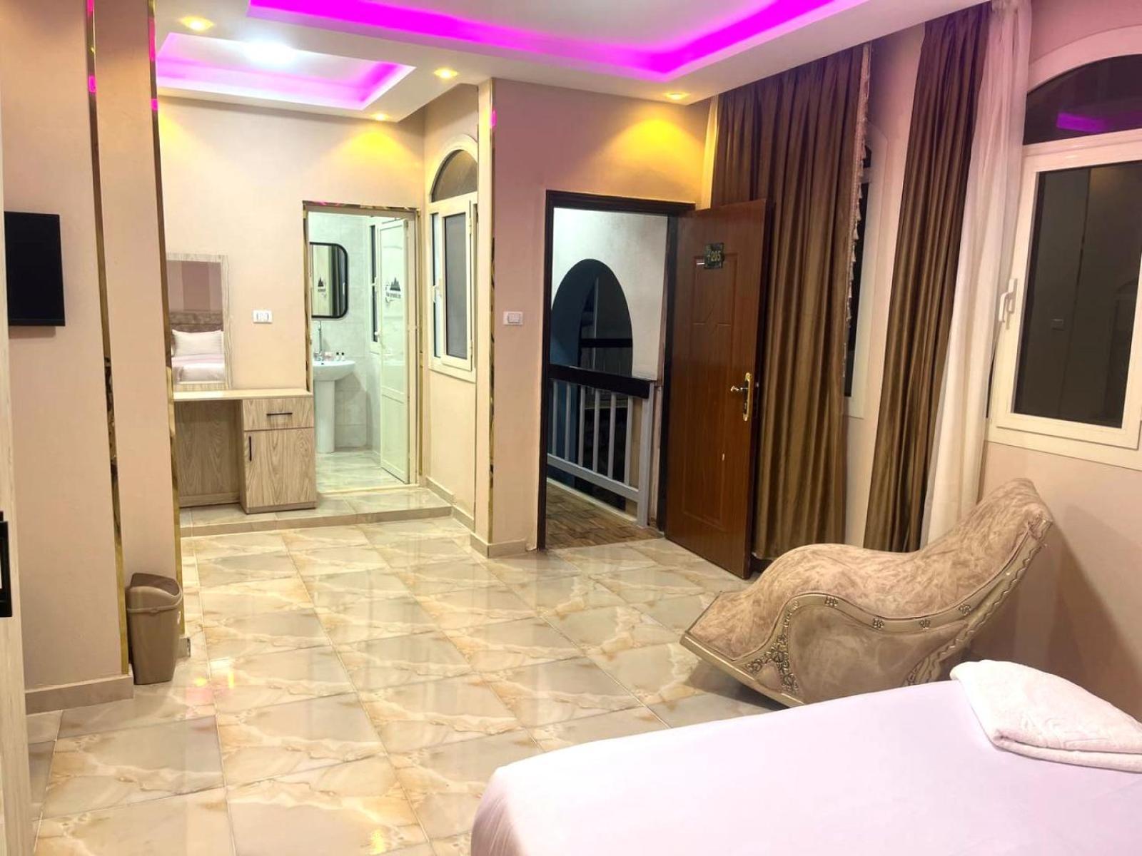 Nun Pyramids Inn Kafrat al Jabal Exterior photo