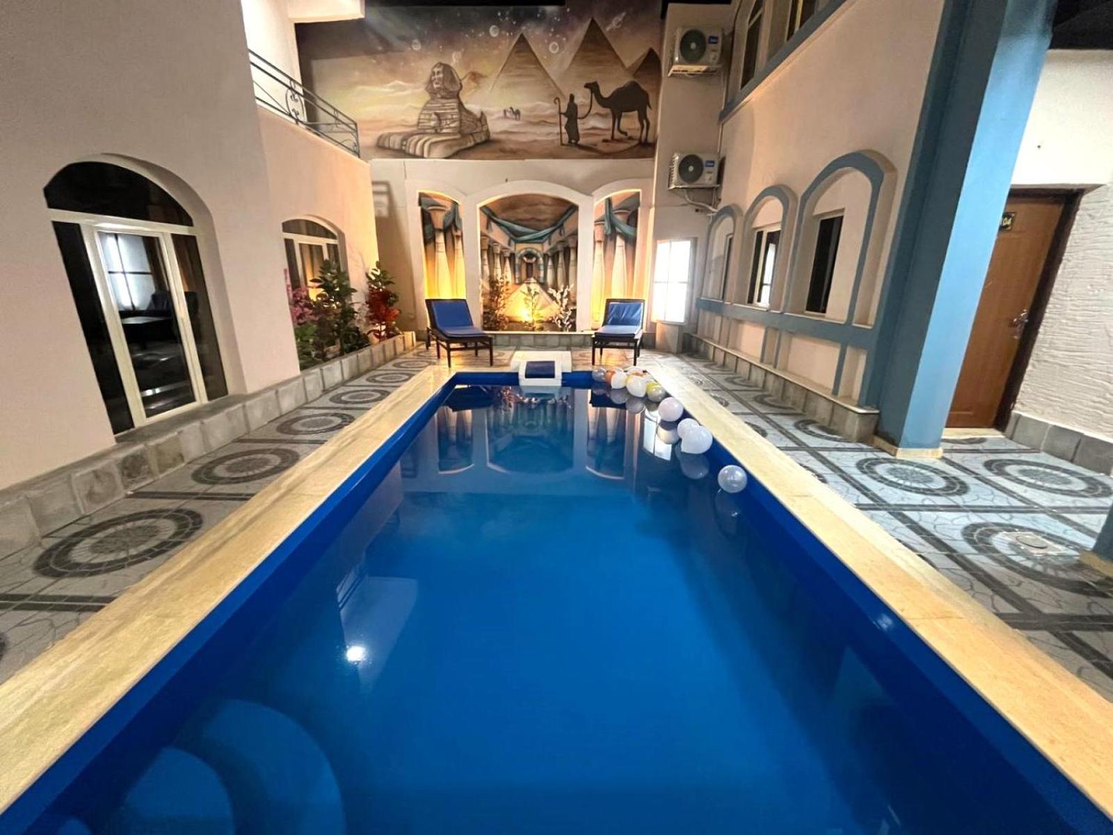 Nun Pyramids Inn Kafrat al Jabal Exterior photo