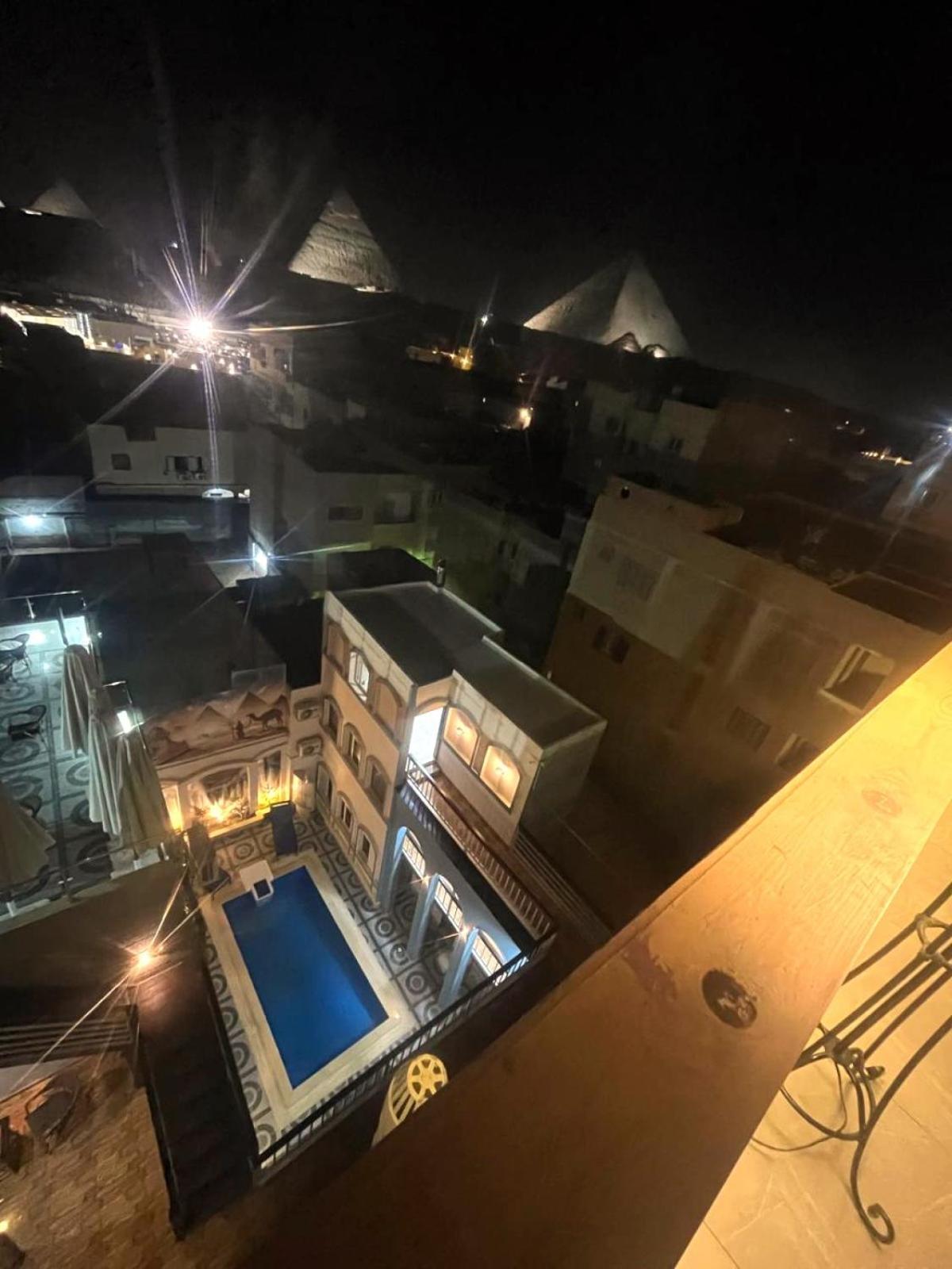 Nun Pyramids Inn Kafrat al Jabal Exterior photo