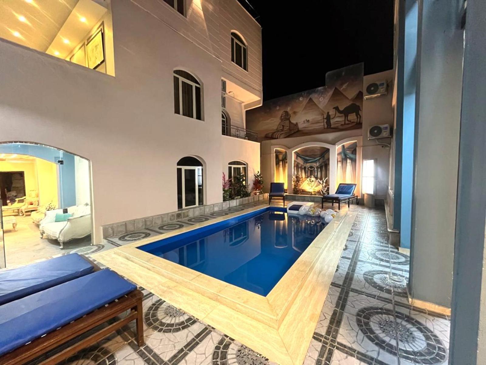Nun Pyramids Inn Kafrat al Jabal Exterior photo